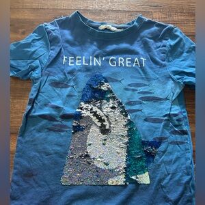 7 Boys Shark Tshirts 8-10
